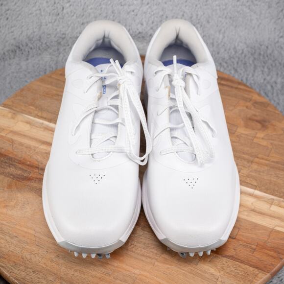 Under Armour Charged Breathe 2 Womens Golf Shoes Size 10 White Leather Spikeless - Picture 2 of 9